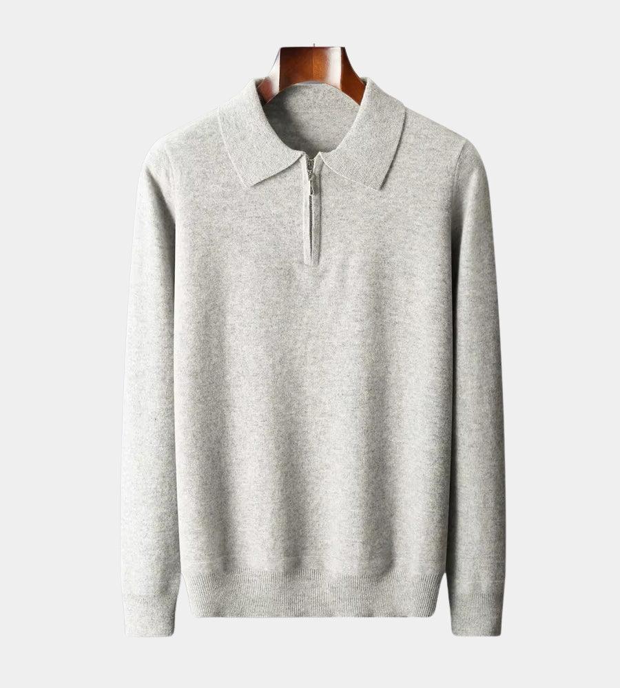 Dominic Half-Zip Polo Sweater