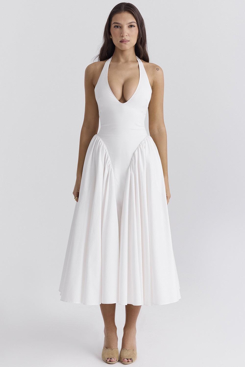 Lucia Halter Midi Sundress