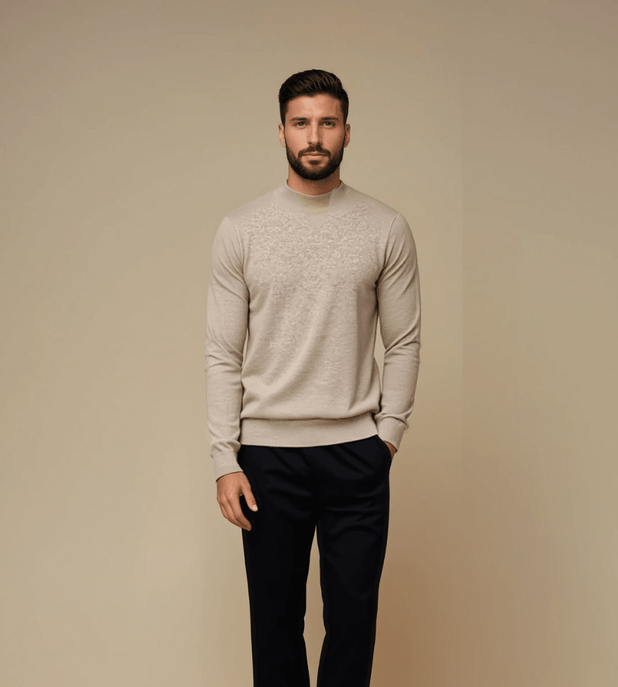 Costance - Luxurious Mock Sweater