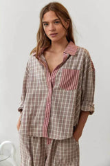 Camden Plaid Pyjama Set